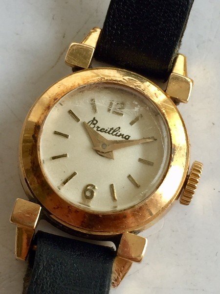 Breitling - vintage watch 18 kt Gold ca. 1950 - 4380 - 女士 - 1950-1959
