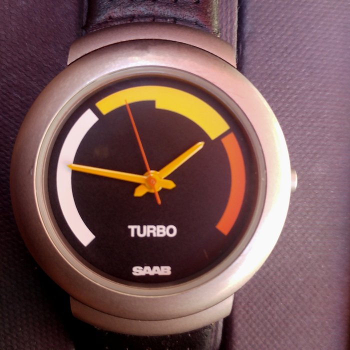 Relógio de pulso - Saab Turbo horloge en 60 Jaar SAAB  - 2009 (2 artigos) 