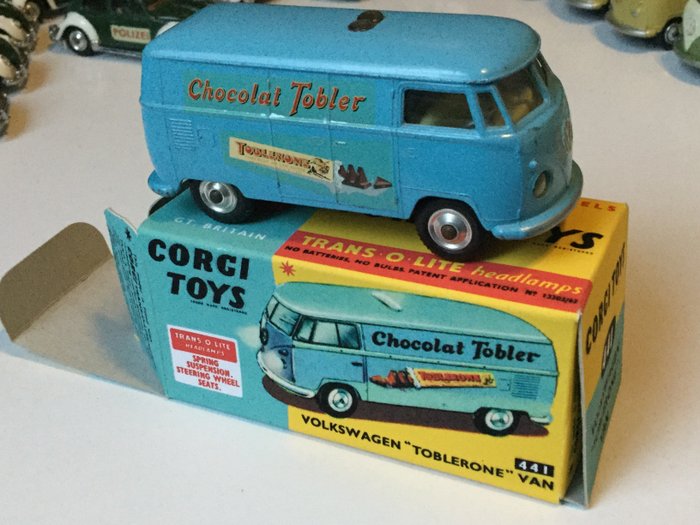 Corgi - 1:43 - Corgi  Volkswagen Bus T1 Toblerone - Corgi Toys大眾教練Toblerone 441