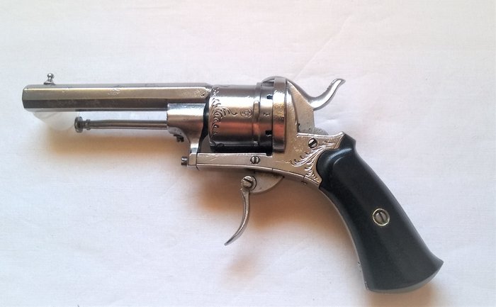 Revolver à Broche 7 mm Lefaucheux de 1860 