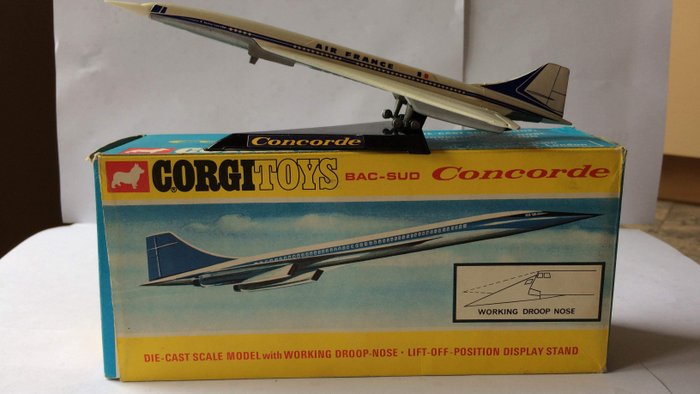 Corgi Toys - Bac-Sud Concorde - Nr .651