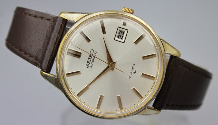 Seiko - Automatic 17 Jewel 1970's Vintage - Clean Dial - Large 36 mm Case - Uomo - 1970-1979
