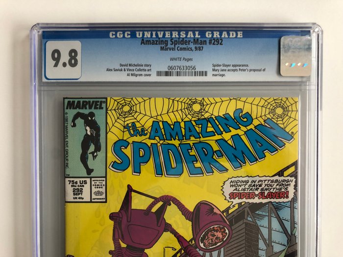 Amazing Spiderman #292 Spider Slayers 9.4 