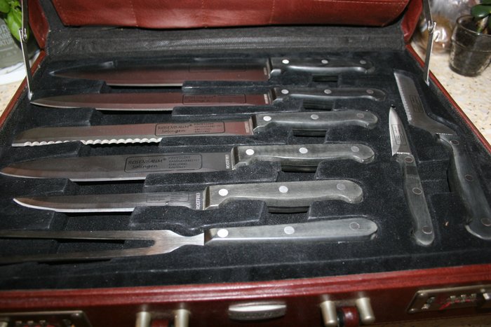 High quality 21 piece knife set Solingen Profiline plus steak cutlery