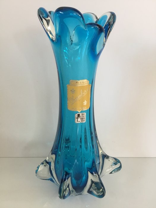 fratelli Toso fra Murano - vase Glas objekt - Murano - Glas - Impressionistisk