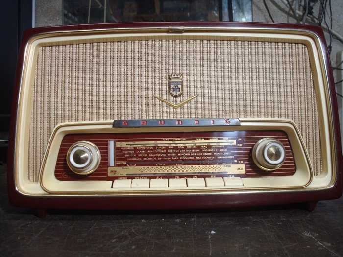 Tube radio Grundig type 97 from 1958/59