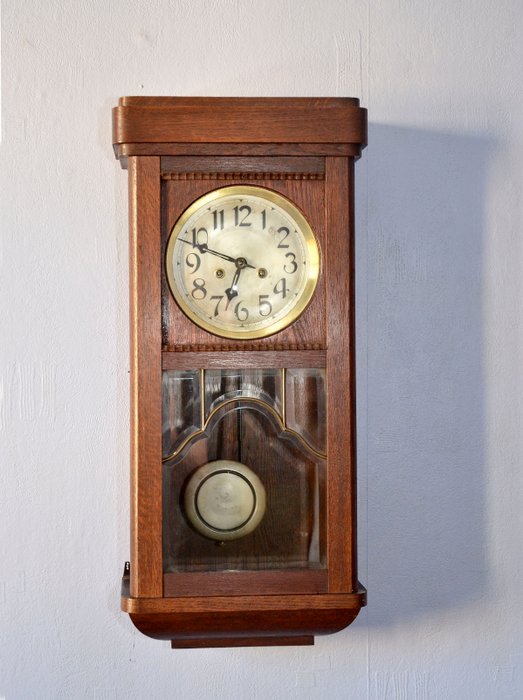  Gustav Becker German Wall Clock  - c 1930