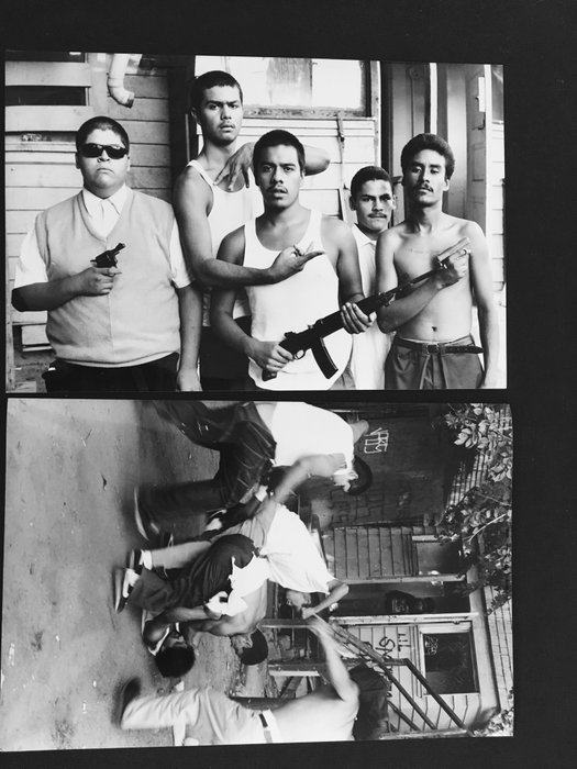 Robert Yager/Sipa press  - 'The gangs of Los Angeles, The  Playboys', c.1990's