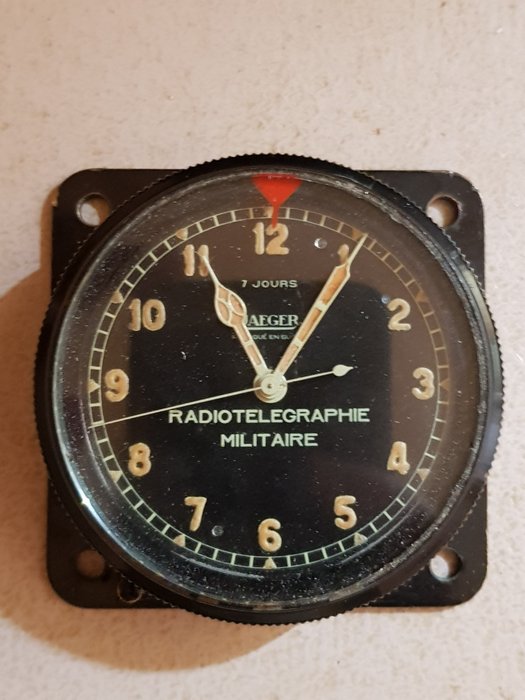 Jaeger Lecoultre - Armaturenbrett Uhr - Stahl (rostfrei)