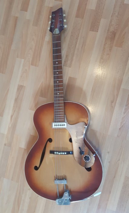 Framus 5/53 Capri archtop vintage guitar Schaller pickup