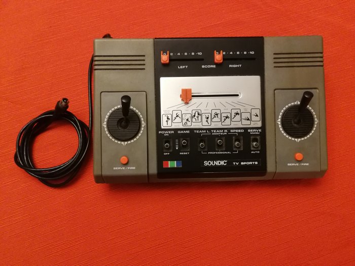 Console Soundic TV sports - 10 Games - Integrated  joysticks - 1970s