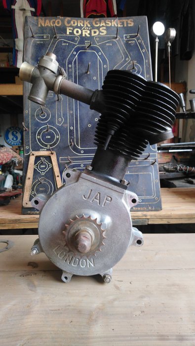 Motor/motordeler - JAP 350cc - 1929 (1 gjenstander) 