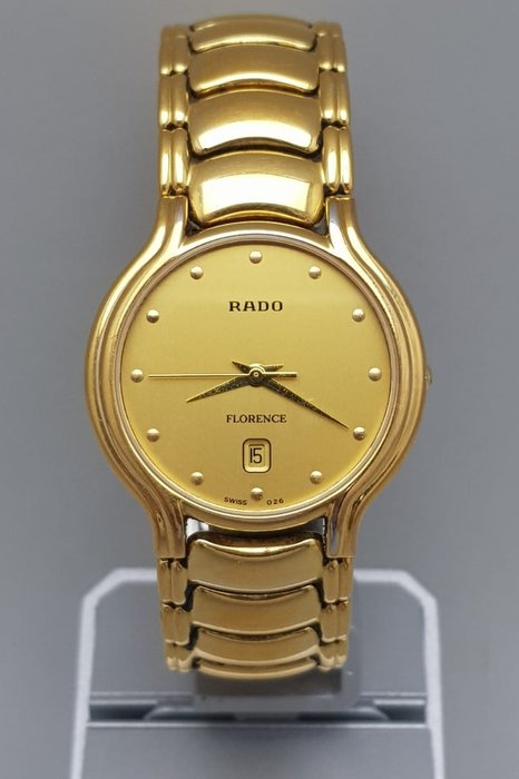 Rado - Florence Gold Plated Unisex - 129.3645.2 - Unisex - 1990-1999
