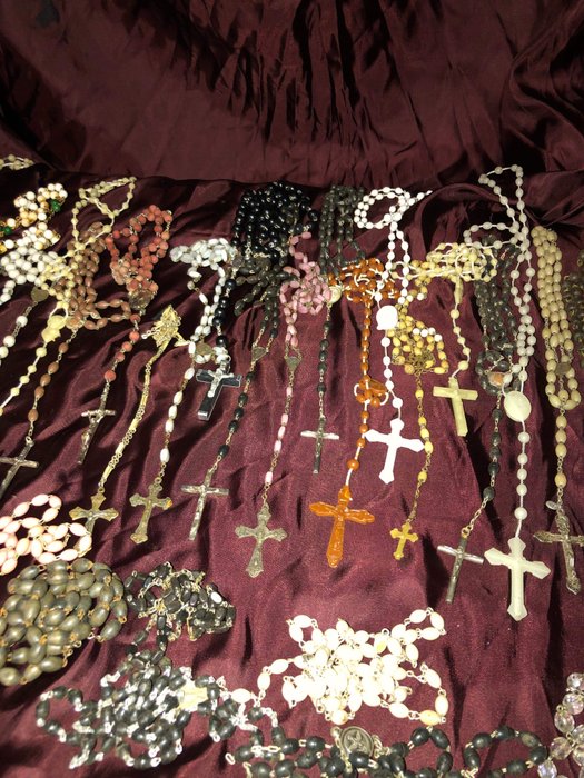 Lotto rosari antichi da collezione - Catawiki