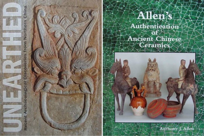 2 Books - Authentication of Ancient Chinese Ceramics + Recent Archaeological Discoveries from Northern China - 2006
