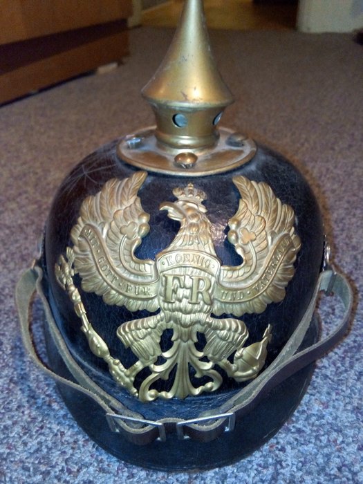 Prussian helmet model 1895 - Catawiki