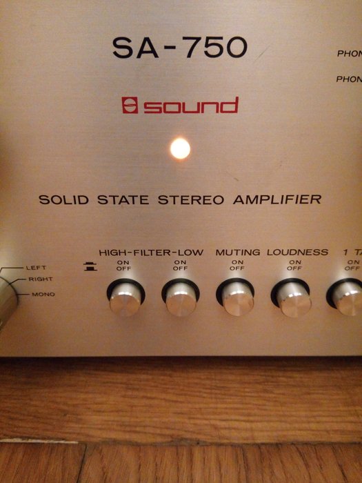 Ultra Rare Amplifier Nippon Sound Co.Ltd. Japan SA-750 - vintage amplifier