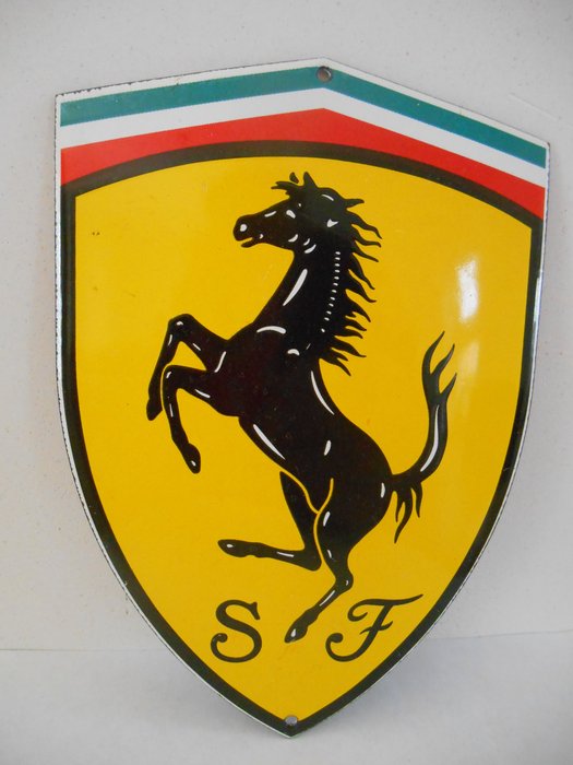 Ferrari Sign - Enamel - Catawiki