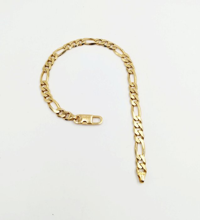 CHINI - Men's bracelet in 18 kt yellow gold - Length: 20.50 cm