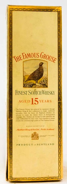 The Famous Grouse 15 years old - 75cl - 1980s - Catawiki