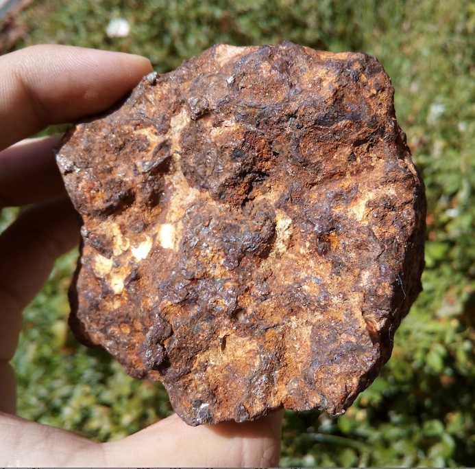 Palasita de Sericho. Meteorito de pedregoso-metálico - 10x8x7cm -  Over 1KG