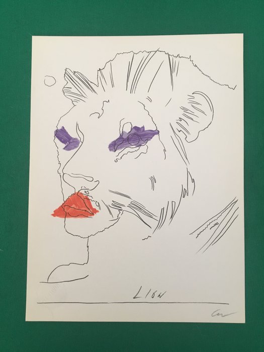 Image 2 of Andy Warhol (1928-1987) - Leone, da: I Segni dello Zodiaco