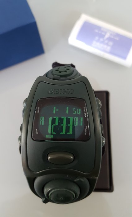 Seiko - Airpro S651 rare white digital watch - 4000 - Uniszex - 1990-1999