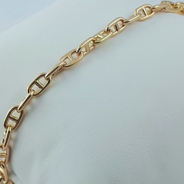 Hermes Link Bracelet, 18 kt Yellow Gold 