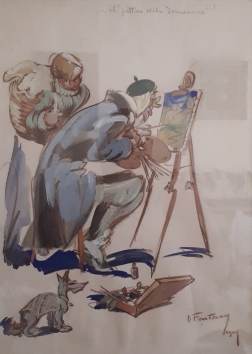 Daniele Fontana (1900-1984) - Il Pittore della Domenica 