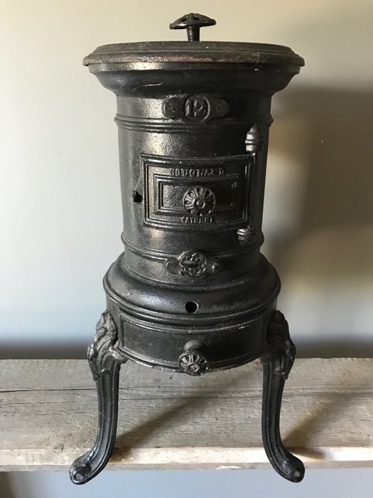 鍋加熱器 - 鑄鐵 - 19世紀下半葉