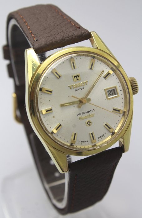 Tissot - Seastar Automatic Gold plated - Clean Dial - 34 mm Case - Men - 1960-1969