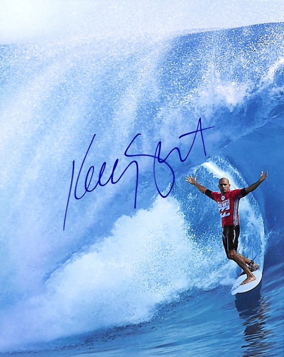 SURFING KELLY SLATER World Champ Silver Plaque Free Postage 