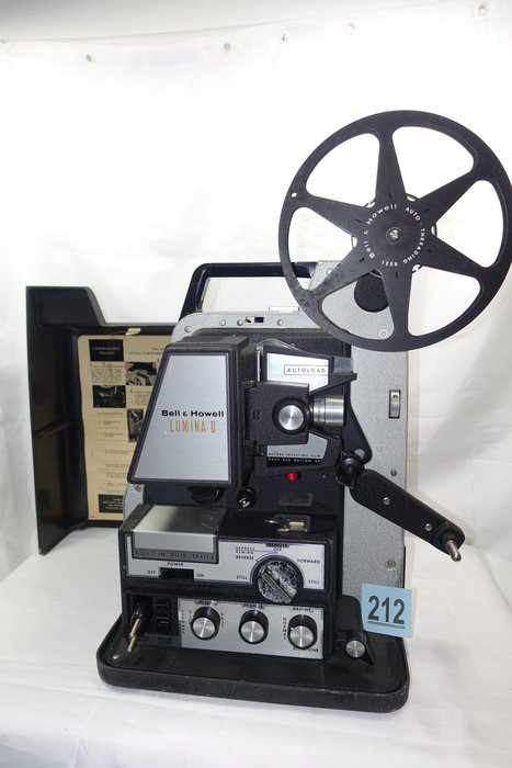 Splendid Bell & Howell Lumina II projector with Proval 23mm 1.2