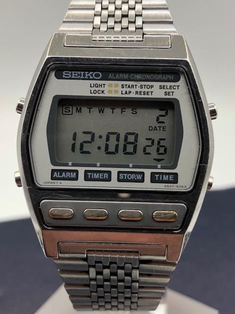 Seiko - Alarm Chronograph-Made In Japan - A547 - Men - - Catawiki