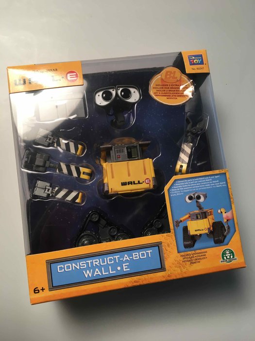 Disney Pixar Thinkway Toys 60247 NEW IN BOX Wall E Construct A Bot 10pc Kit