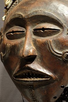Mask - Wood - Lwena - Chokwe - Angola 