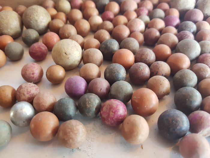 What are clay marbles worth