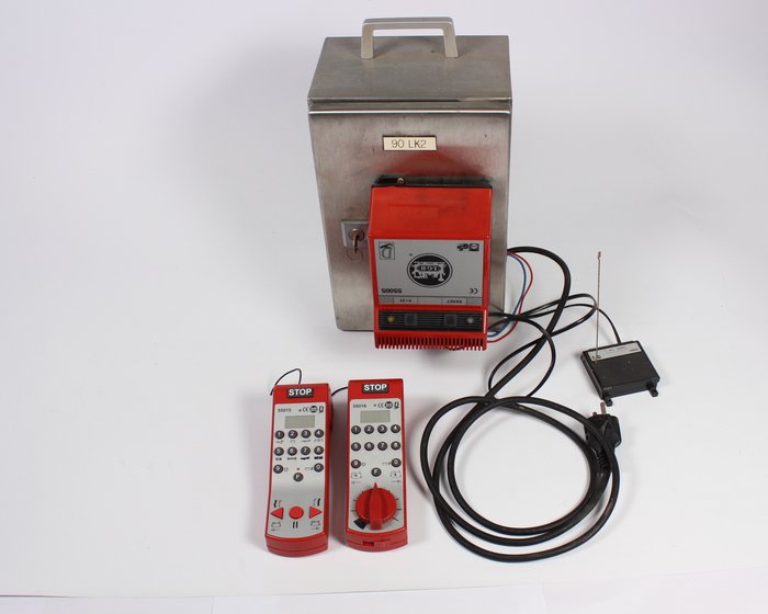 LGB G - 55005, 55015, 55016, 55025 - Power LGB digital kontroll - Med MZS sentral, kraftig strømforsyning 2x fjernkontroll