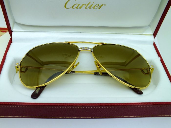 cartier santos aviator sunglasses