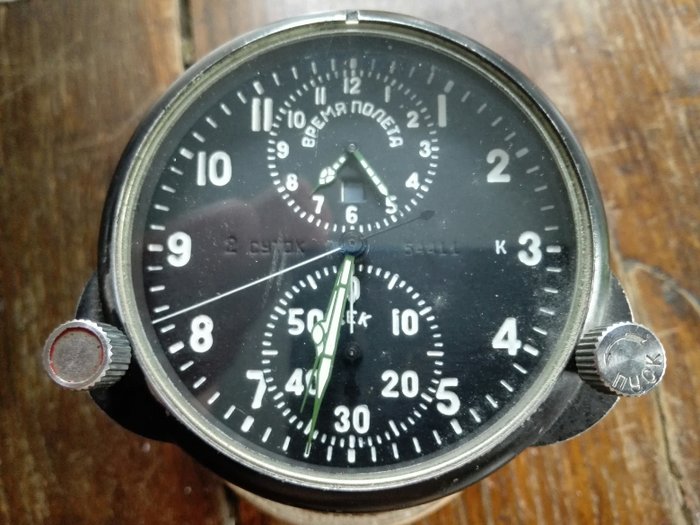 Military clock MIG 29 + AVRM Airborne Clock