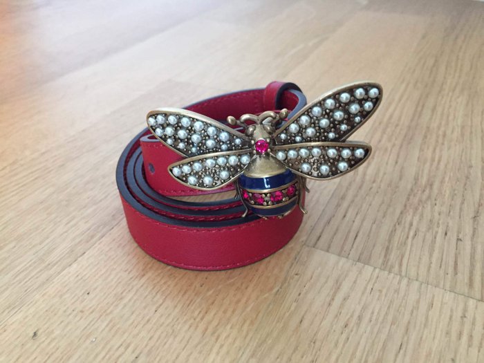 butterfly gucci belt