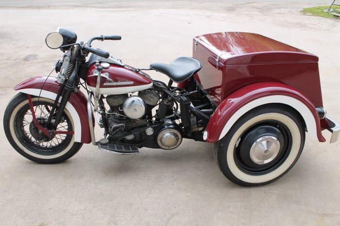 Harley-Davidson - Servi-Car - 750 cc - 1952