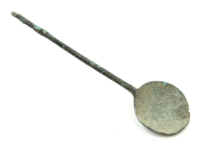 Ancient Roman Bronze Medical Spoon
