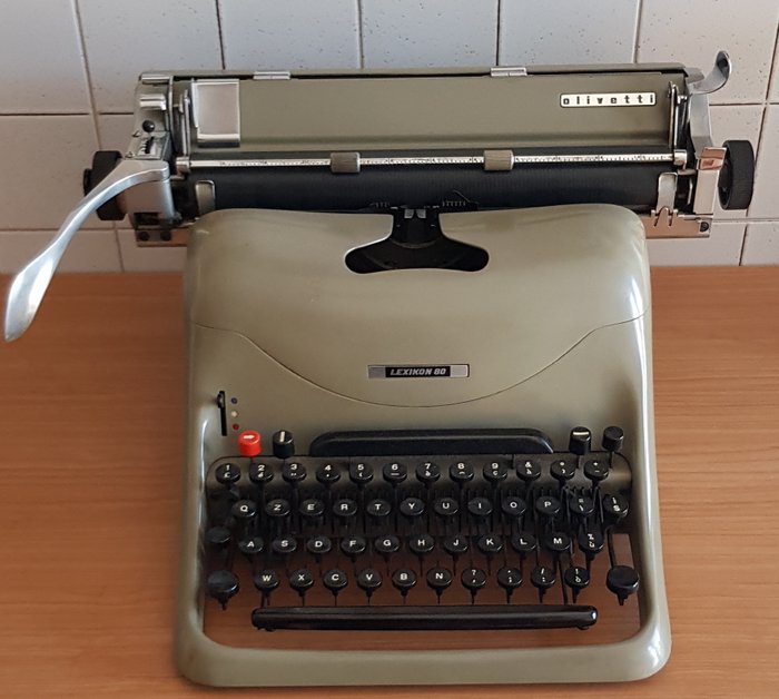 Olivetti - Máquina de escribir - Olivetti Lexikon 80 II serie 1952