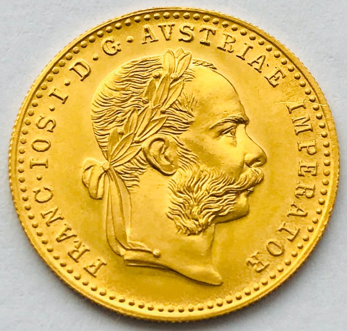 Østrig - 1 Dukat 1915 - Franz Joseph - Guld