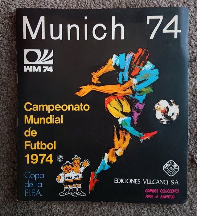  - Panini - Munich 74 - Complete album - 1974