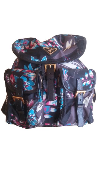 Prada - Tessuto Flower Backpack - Catawiki