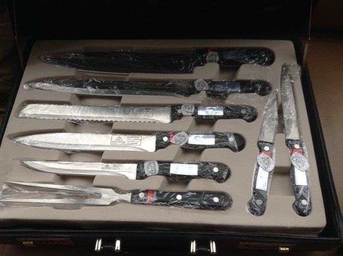 Solingen knife set 24 piece in case NEW