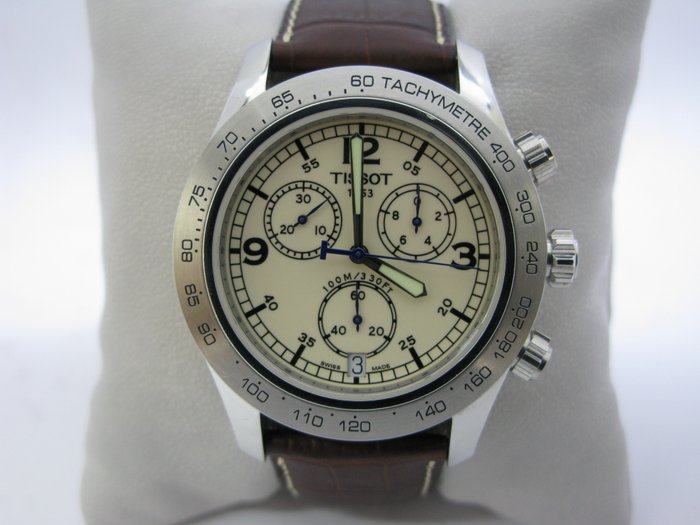 Tissot - V8 chronograph steel men watch  - S 762n / 862n  - Men - 2011-present