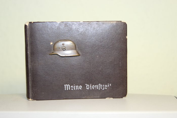 Small photo album "meine Dienstzeit" (My Time in Service)